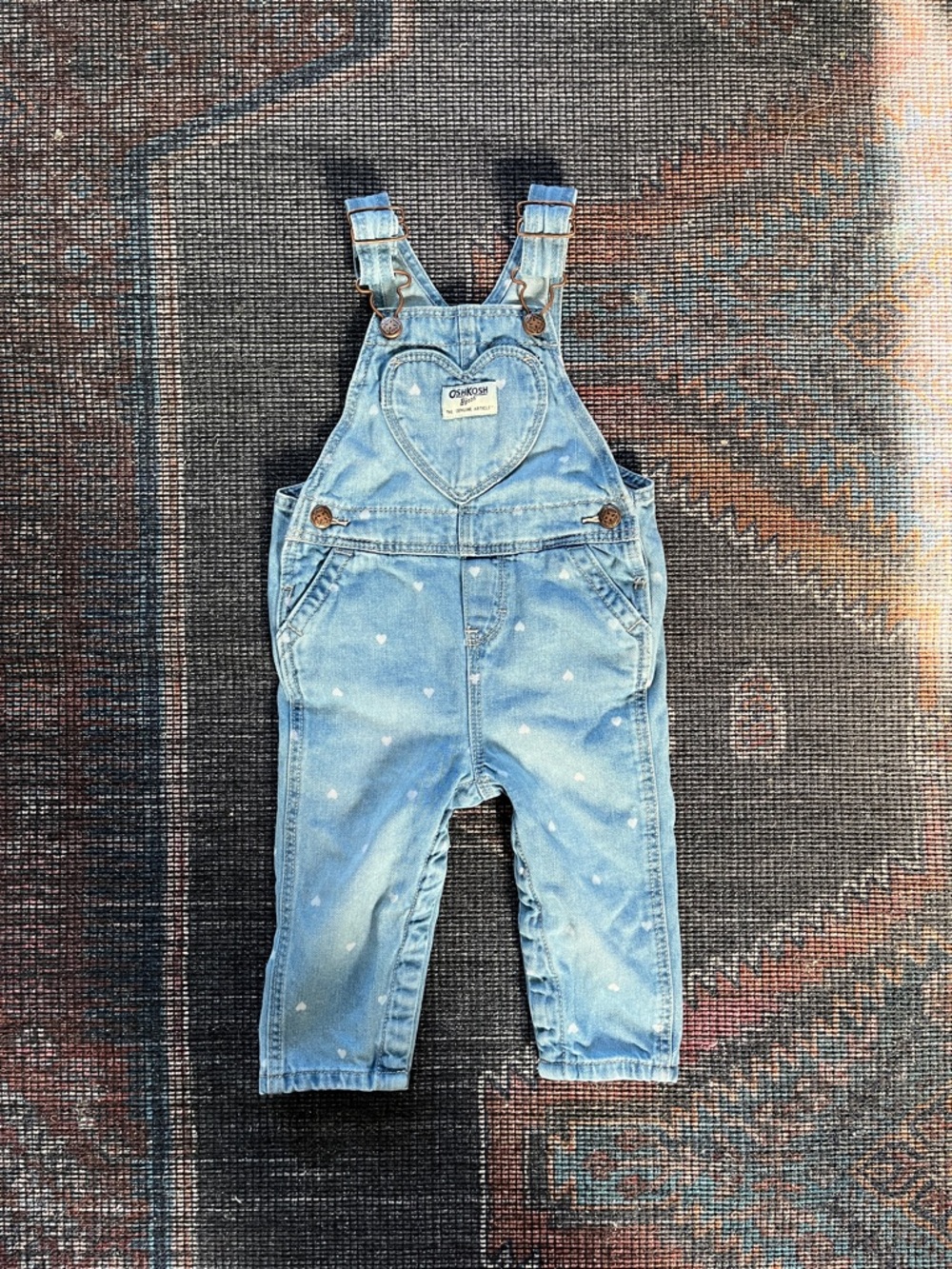 Oshkosh B’gosh Heart Overalls
